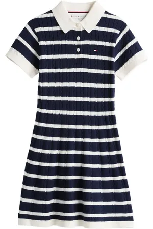 Tommy Hilfiger Logo-embroidered polo dress