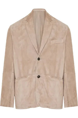 Emporio Armani Suede blazer