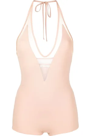 Lethicia Bronstein Leona semi-sheer panel body