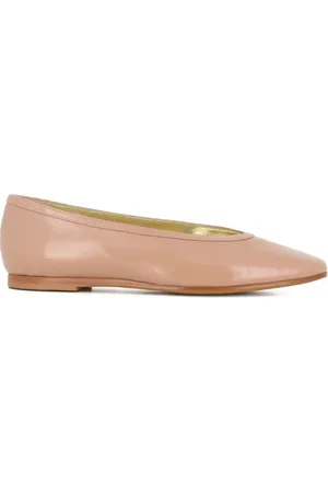 TASSINARI Leather ballerina shoes