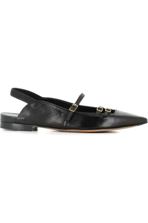 TASSINARI Leather ballerina shoes