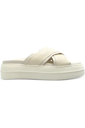 Hogan Leather slides