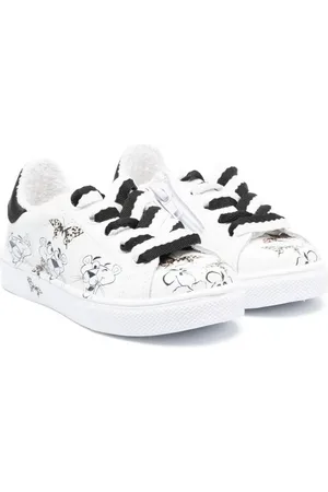 MONNALISA Pink Panther zip-up sneakers