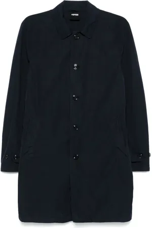 Aspesi Single-breasted raincoat
