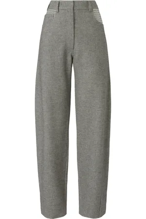GENNY M??lange-effect trousers
