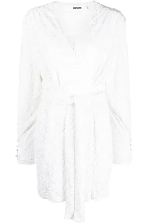 ROTATE Samantha sequin wrap dress
