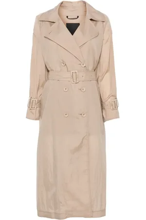 TATRAS Crinkled trench coat