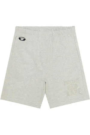 A Bathing Ape Logo-patch shorts