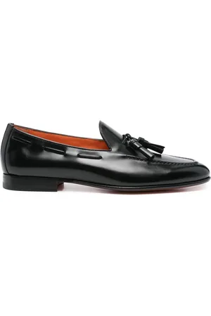 santoni Leather loafers