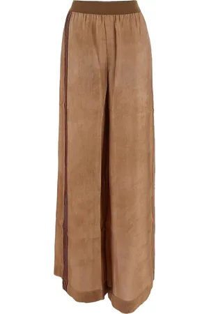 UMA WANG Striped trousers