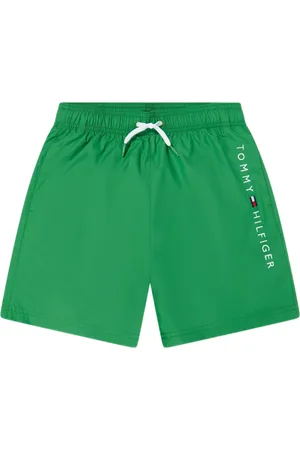 Tommy Hilfiger Logo-embroidered swim shorts