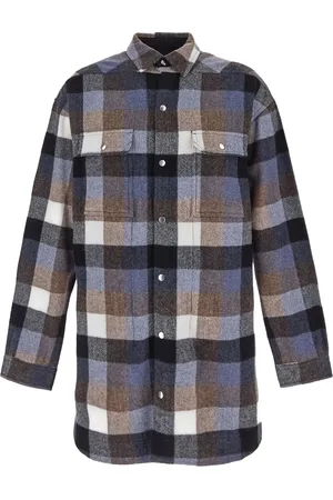 Rick Owens Checked shirt jacket