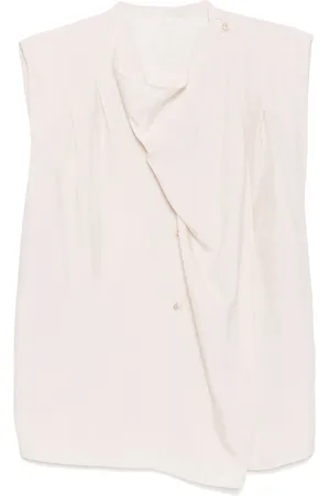 Less Silk sleeve blouse