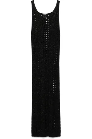 Liu Jo Open-knit maxi dress
