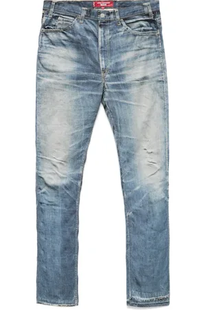 JUNYA WATANABE Denim-print trousers
