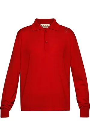 Marni Logo-embroidered polo shirt