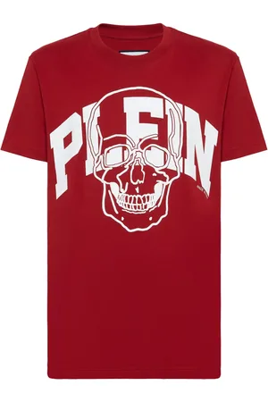 Philipp Plein Skull-print cotton T-shirt