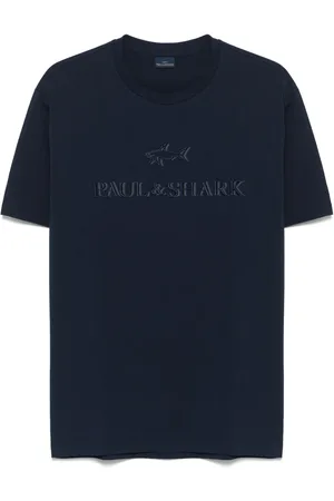 Paul & Shark Logo-embroidered T-shirt