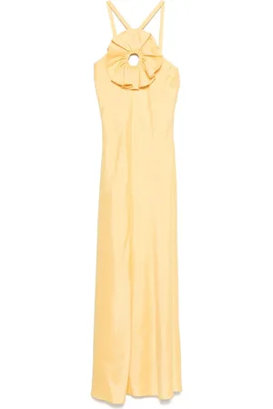 Sandro Ruffled maxi dress