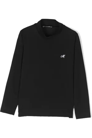 MONNALISA Crystal-embellished long-sleeve top