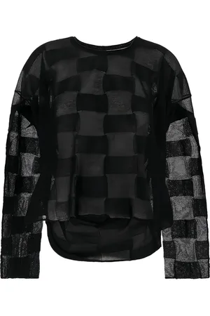 UMA WANG Patterned-jacquard T-shirt