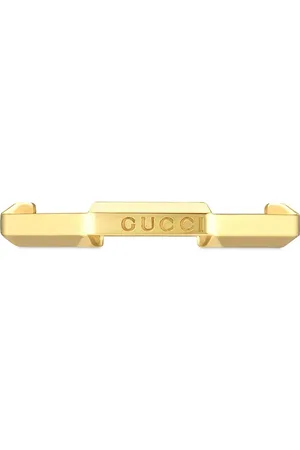 Gucci 18kt yellow Link to Love mirrored ring