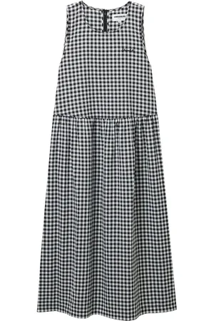 Chocoolate Gingham-print dress