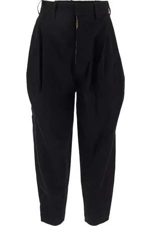 UMA WANG Linen-blend trousers