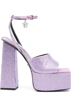VERSACE 150mm platform sandals