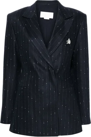 GENNY Pinstripe-pattern blazer