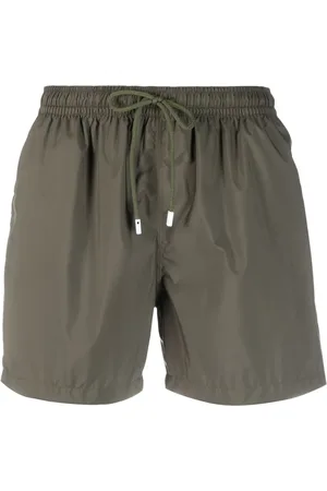 FEDELI Logo-patch swim shorts