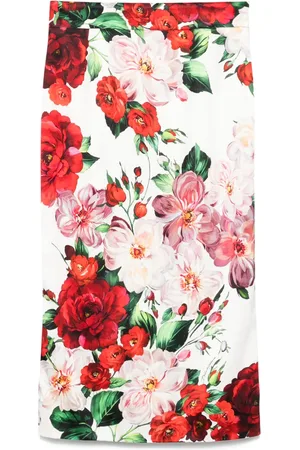 Dolce & Gabbana Floral midi skirt