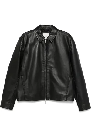 Calvin Klein Leather shirt jacket