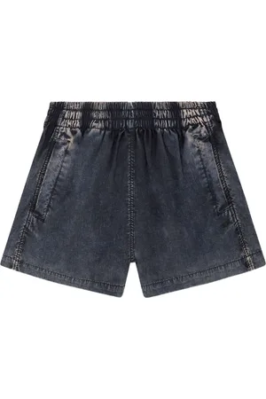 Diesel S-Ound elasticated-waistband denim shorts