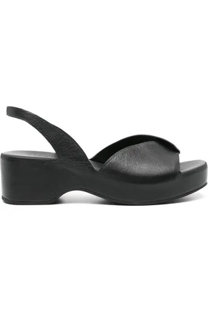 ROBERTO DEL CARLO 50mm crossover-strap leather sandals