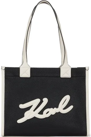 Karl Lagerfeld K/skuare textured tote bag