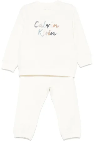 Calvin Klein Logo-embroidered tracksuit