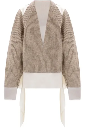 UNDERCOVER V-neck ribbed sweater