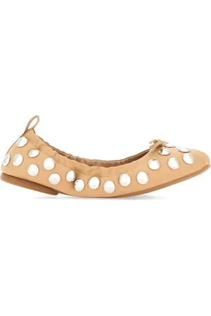 Hogan Stud-embellished ballet flats