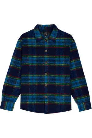 Brain Dead Checked flannel shirt