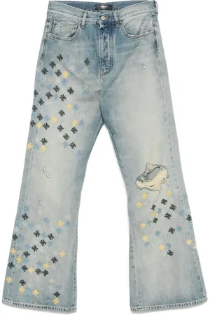 AMIRI MA Quad embroidered jeans