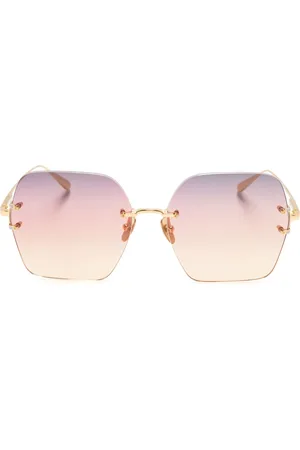 Linda Farrow Carina oversize-frame sunglasses
