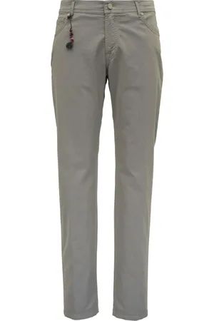 MARCO PESCAROLO Charm-detail straight trousers