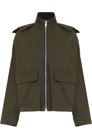 Uma Raquel Davidowicz High-neck hooded jacket