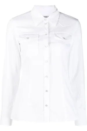 Dondup Long-sleeved stretch-cotton shirt
