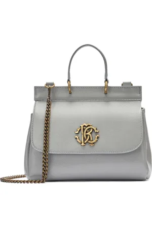 Roberto Cavalli Monogram RC-plaque tote bag
