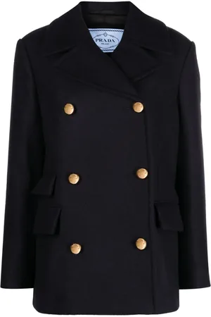 Prada Double-breasted wool jacket