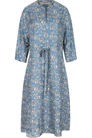 Max Mara Floral-print midi dress