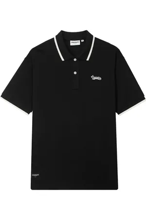 Chocoolate Logo-embroidered polo shirt
