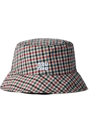 Miu Miu Vichy bucket hat